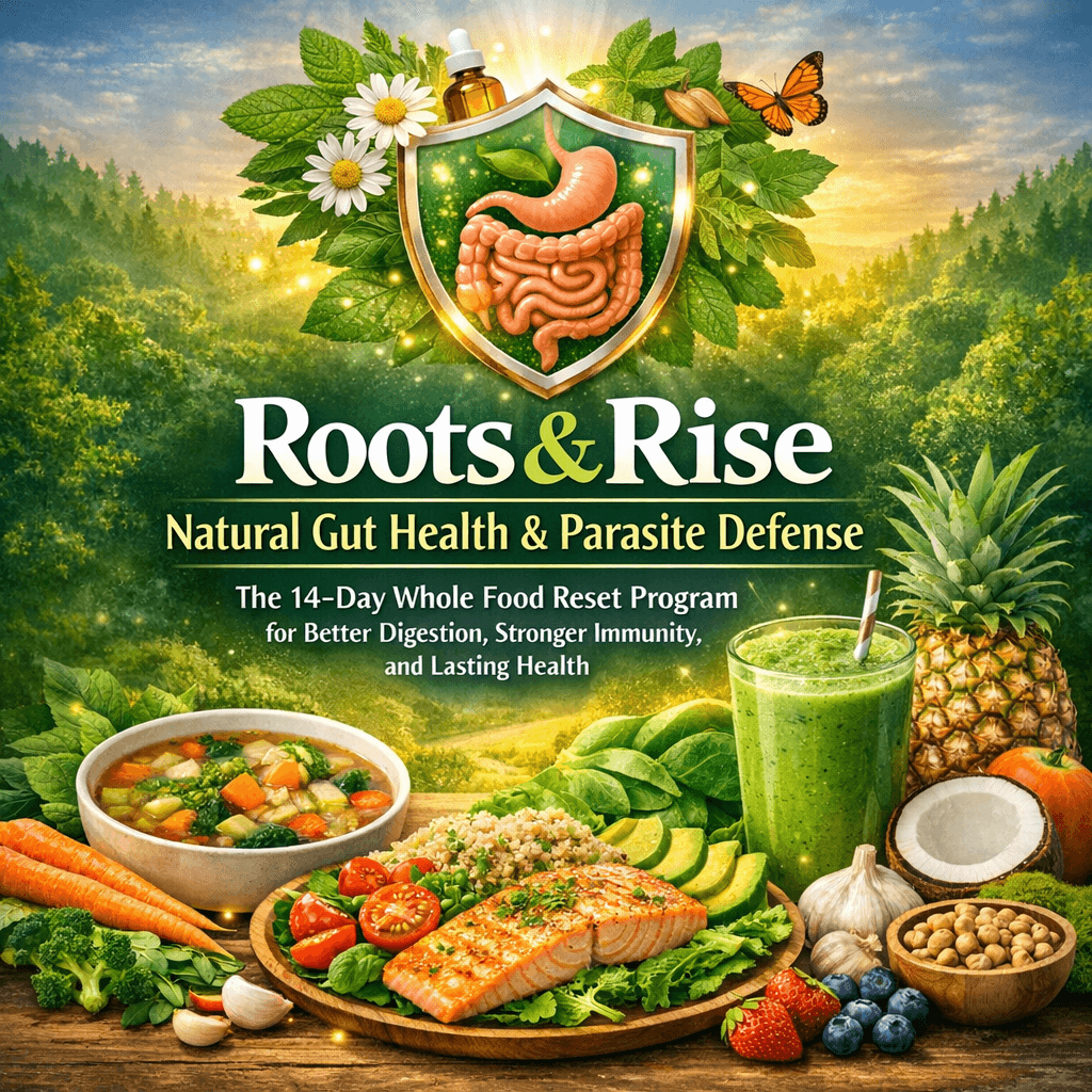 Natural Gut Health & Parasite Defense cover